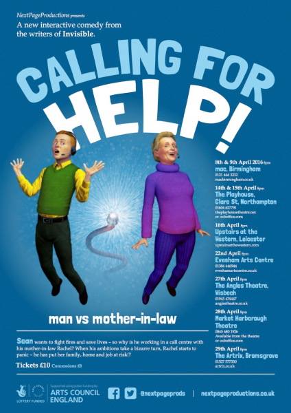 CALLING FOR HELP poster front